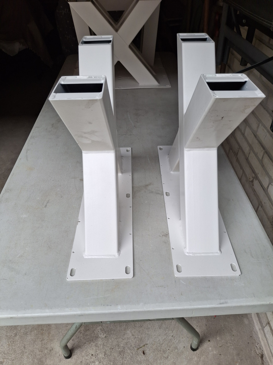Salontafel onderstel WIT