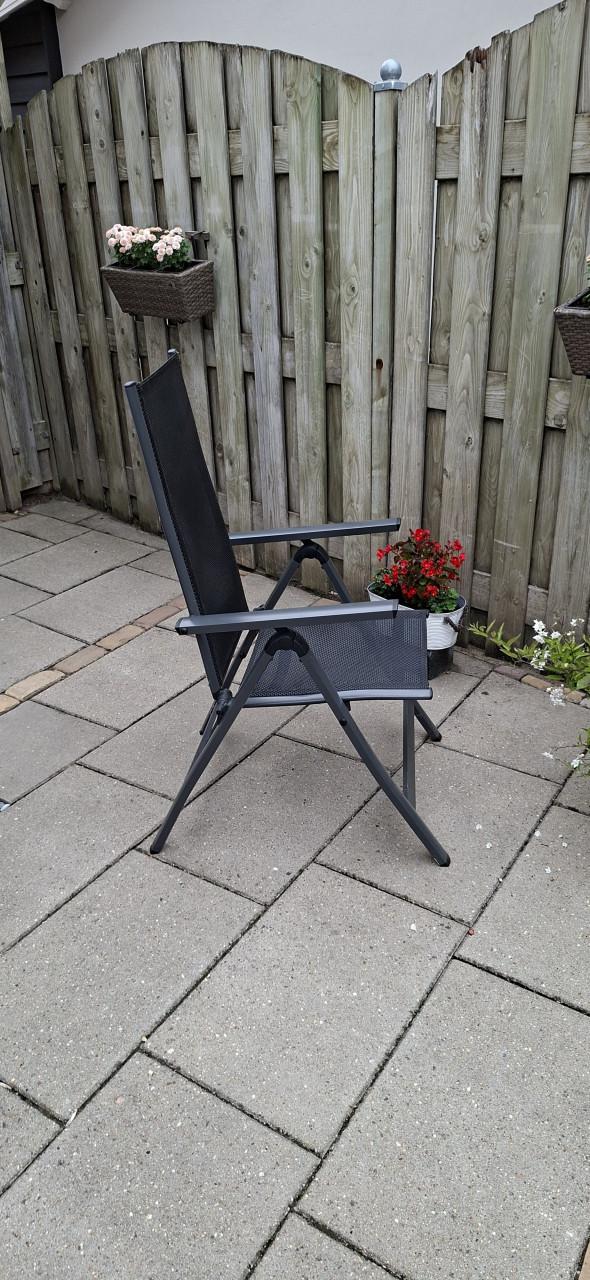 4 tuinstoelen