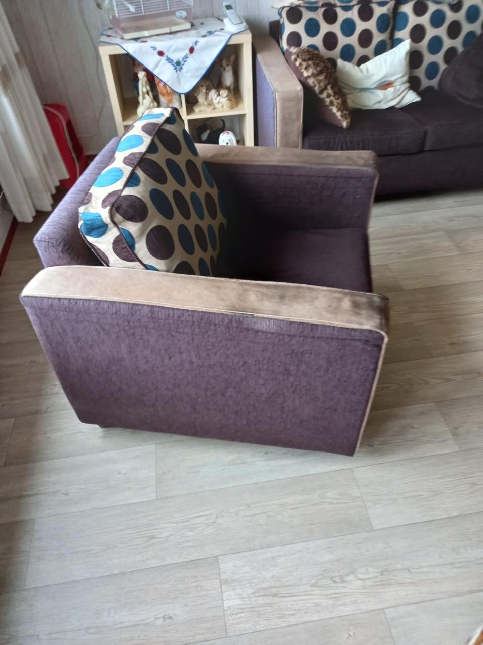 Gratis bank en fauteuil
