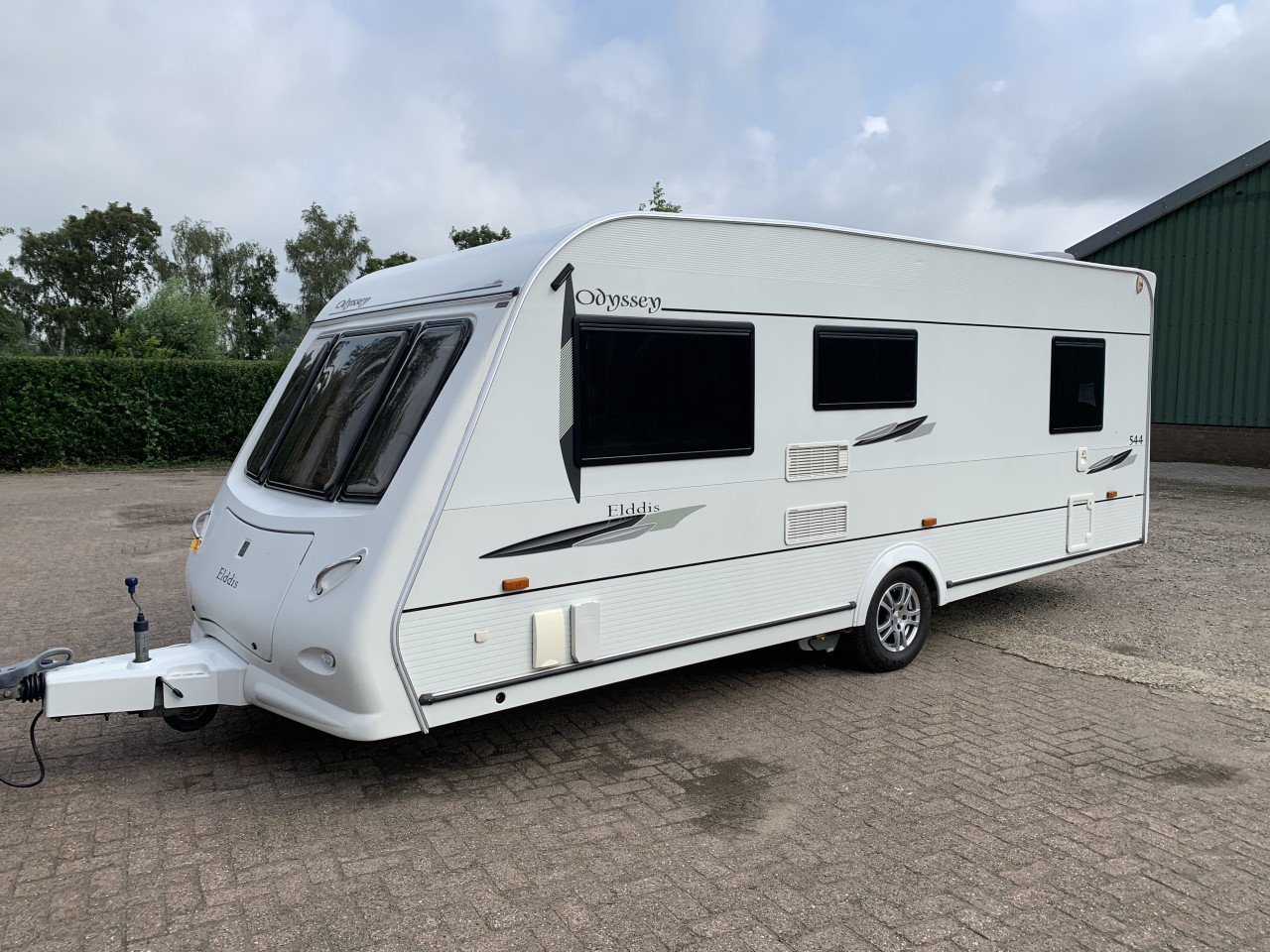 Caravan Elddis Odyssey 544, vakantie klaar
