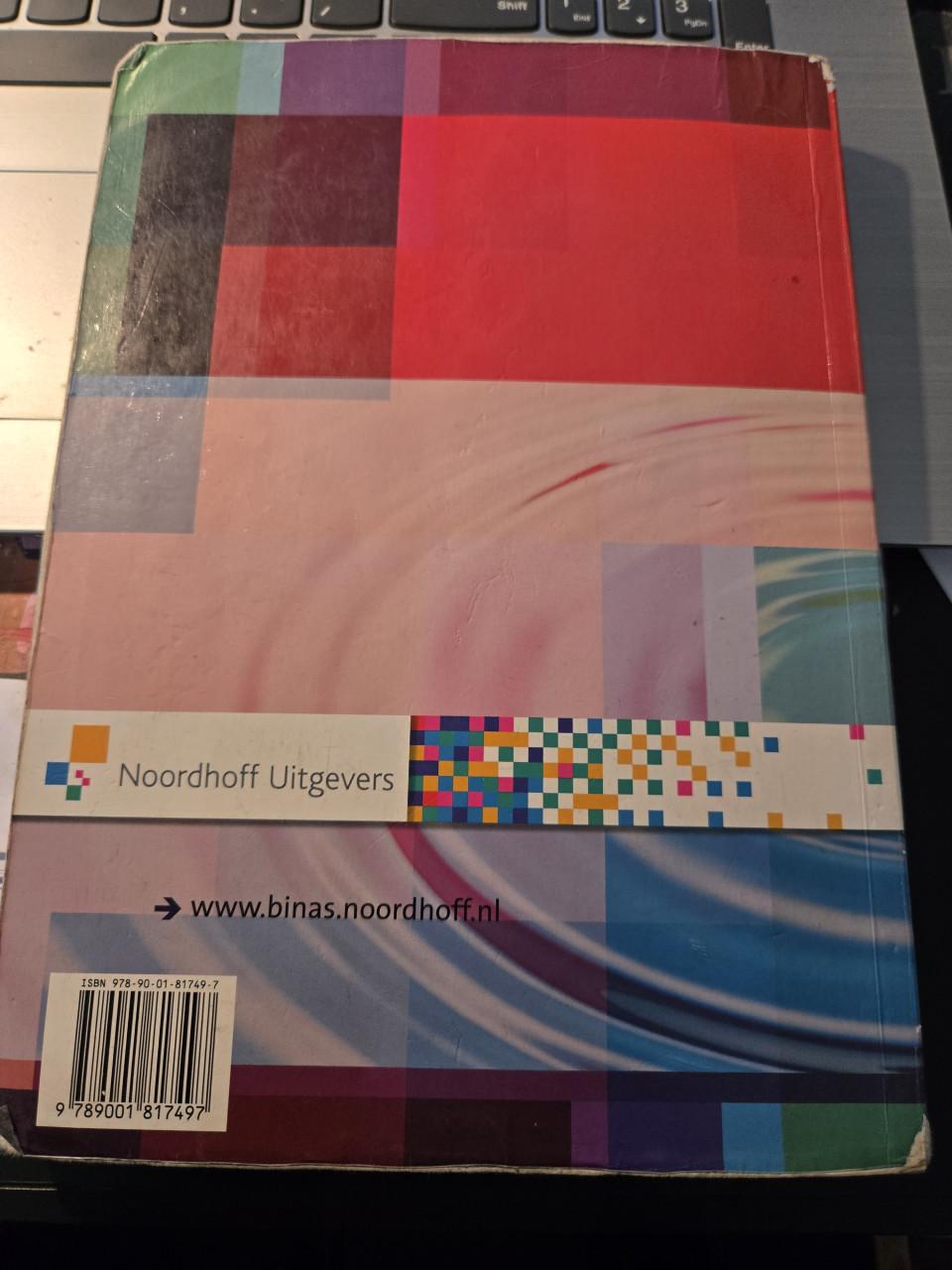 Studieboek: BiNaS, zesde editie, geschikt voor HAVO/VWO.