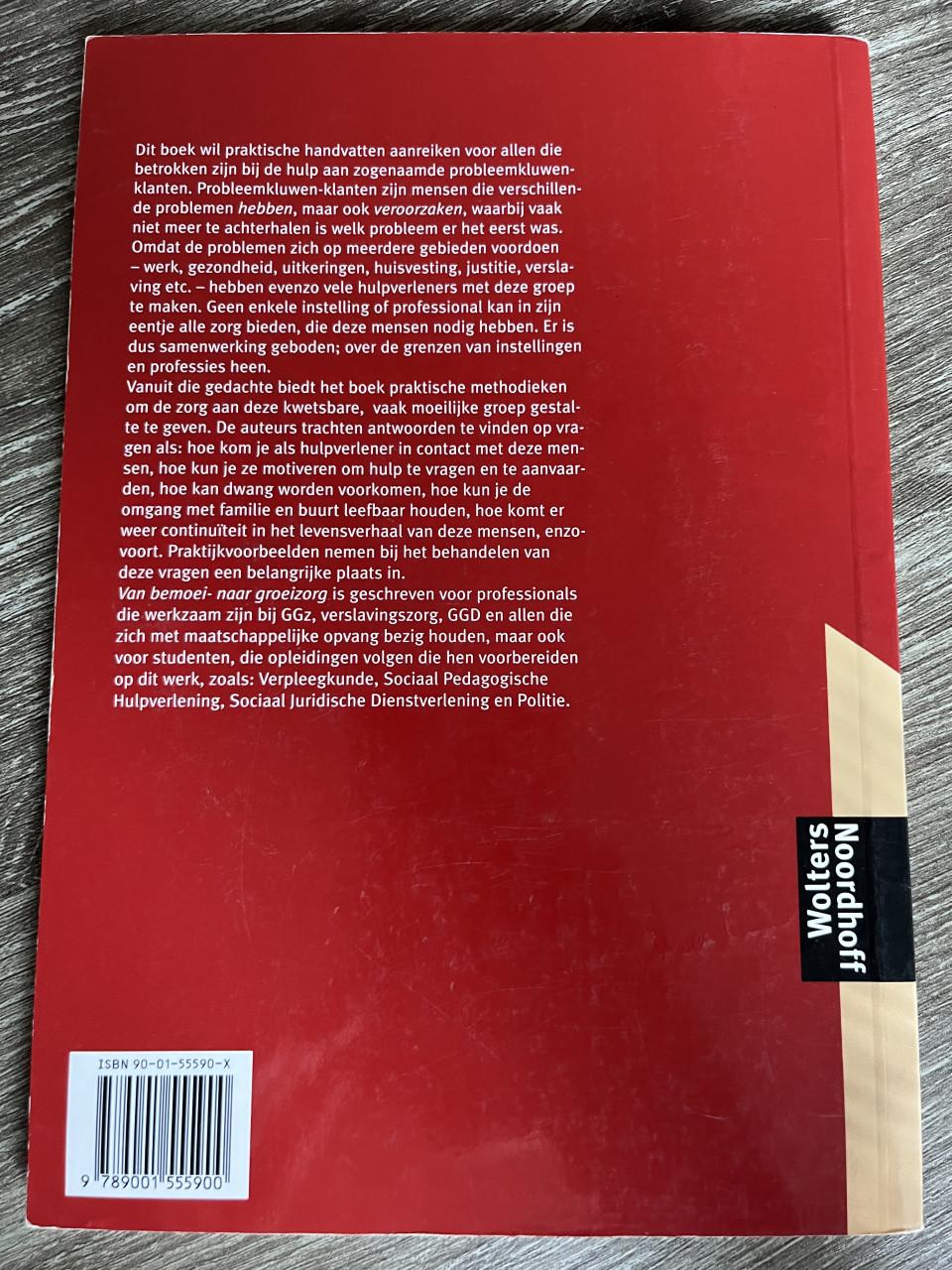 Van bemoei- naar groeizorg