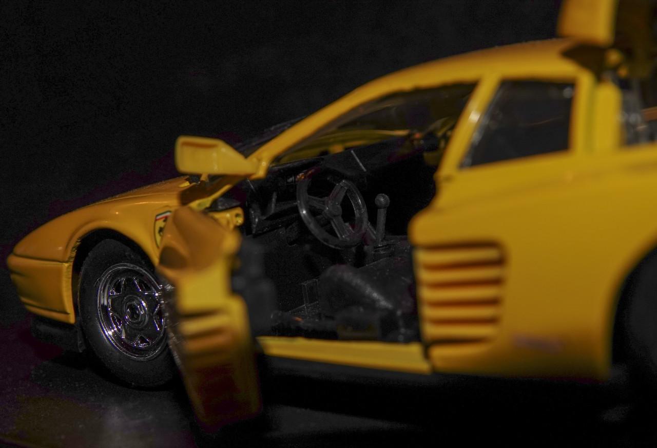 Revell Ferrari Testarossa vintage modelauto 1:24 in box