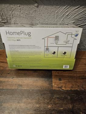 HomePlug Powerline Internet Starterkit 200 Mbps WiFi