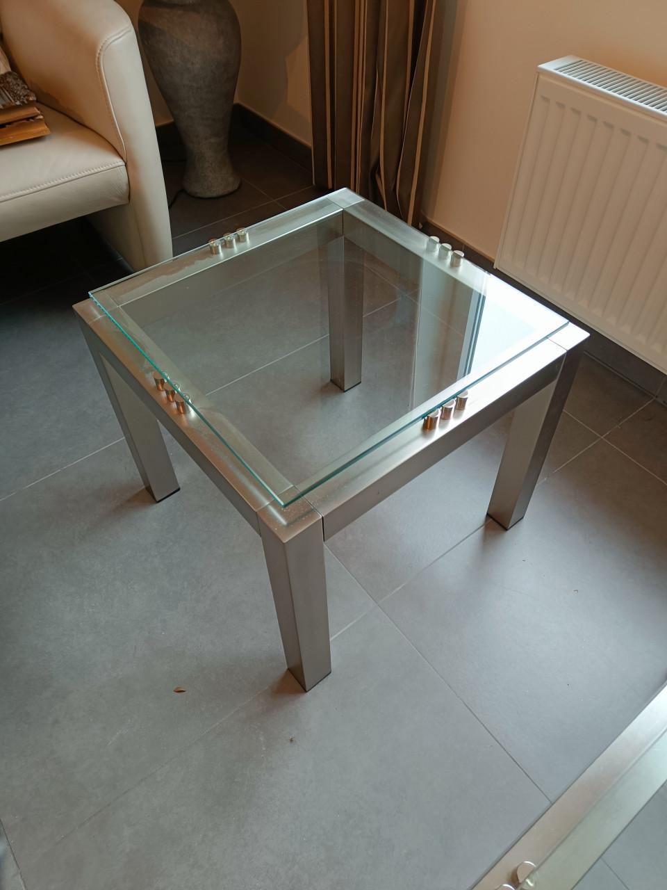 Salontafel en bijzettafel