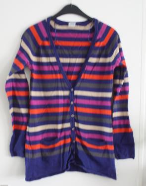 Gestreepte vest  maat m