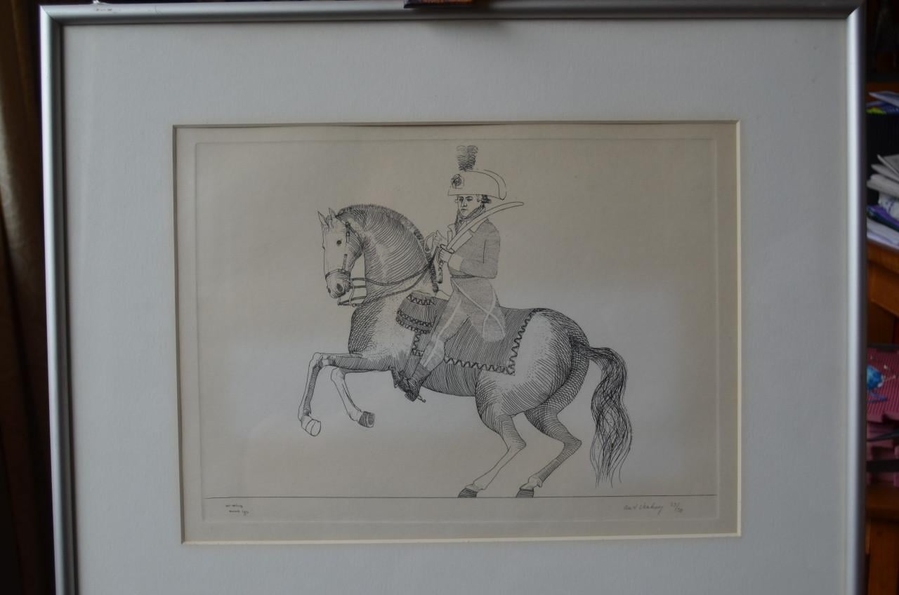 2 Etsen Aat Verhoog pendant gedrukt, gesigneerd/genummerd