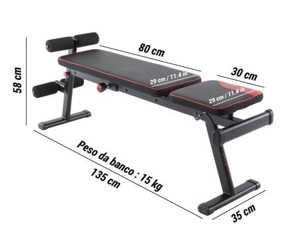Domyos bench500 fitnessbank
