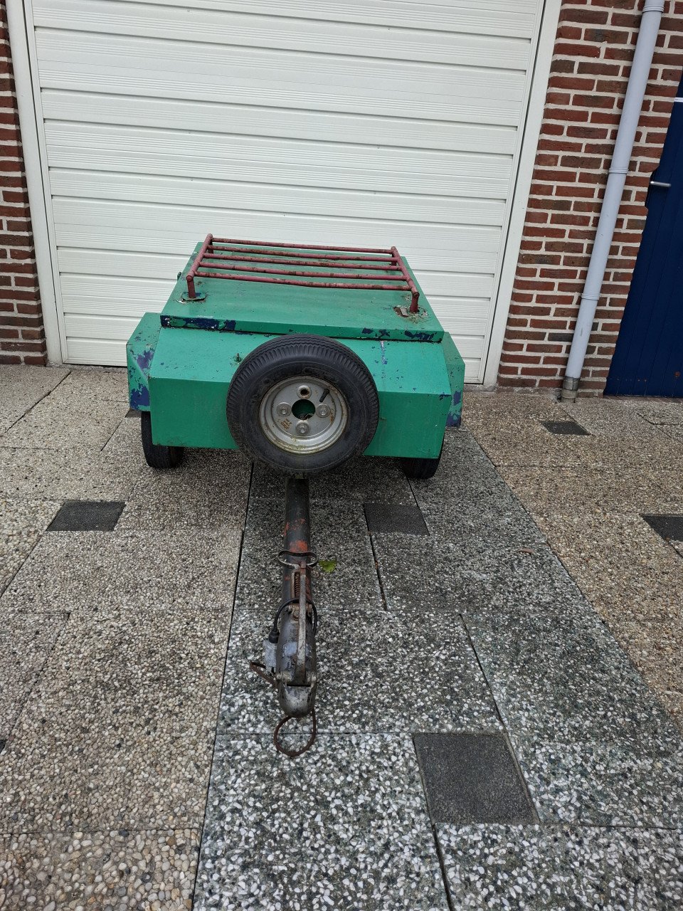 Vintage bagagewagentje