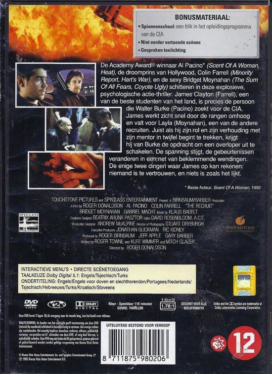 DVD The recruit ( 1 keer bekeken)