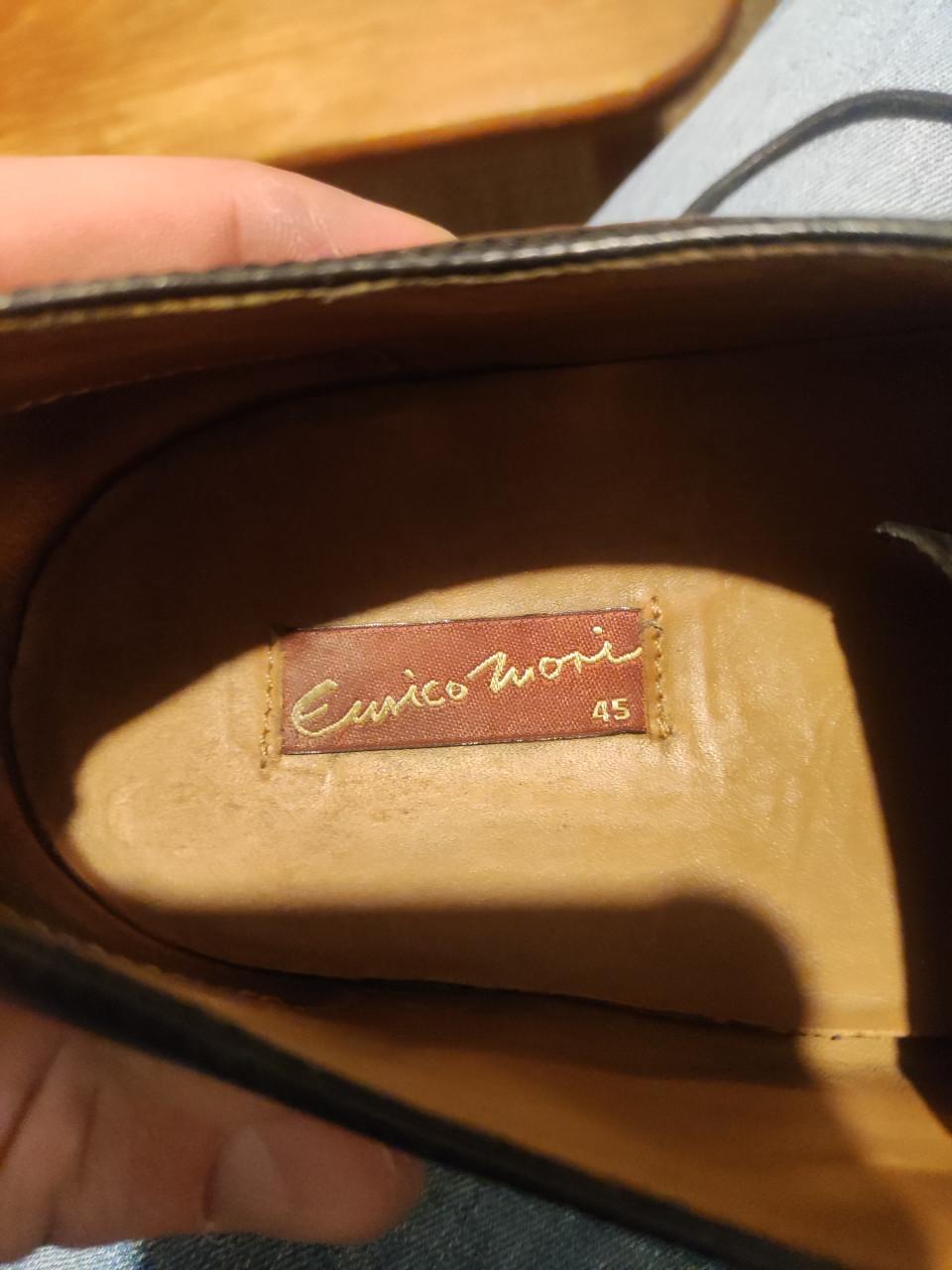 Enrico Mori Men's Leather schoenen maat 45 - ZGAN