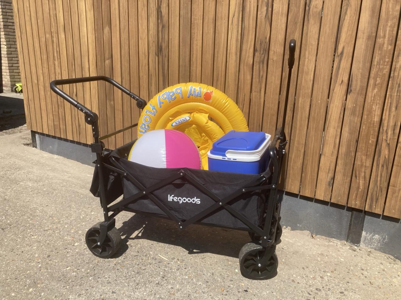 Bolderkar Lifegoods 120kg weinig gebruikt!
