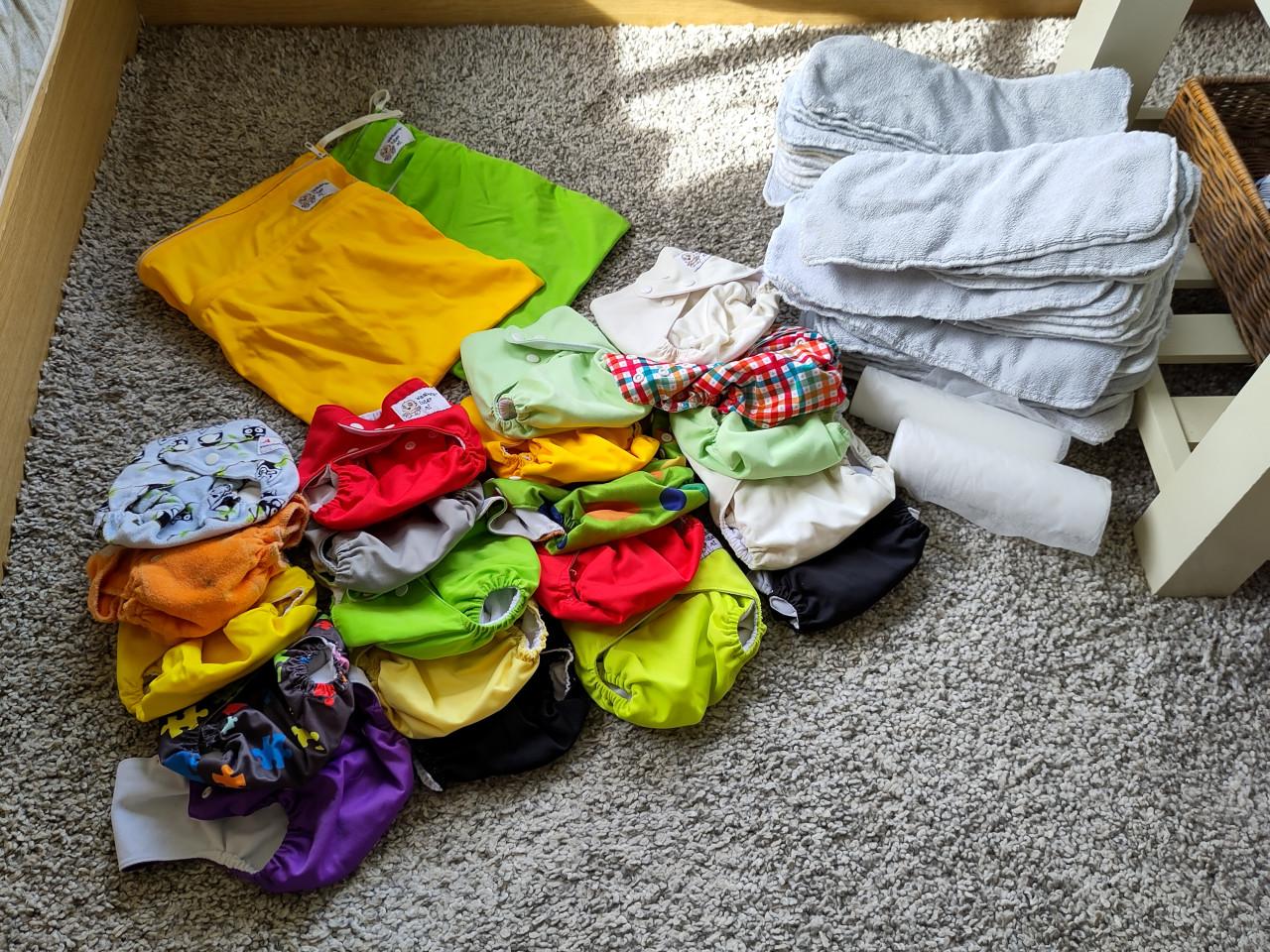 Wasbare luiers pakket