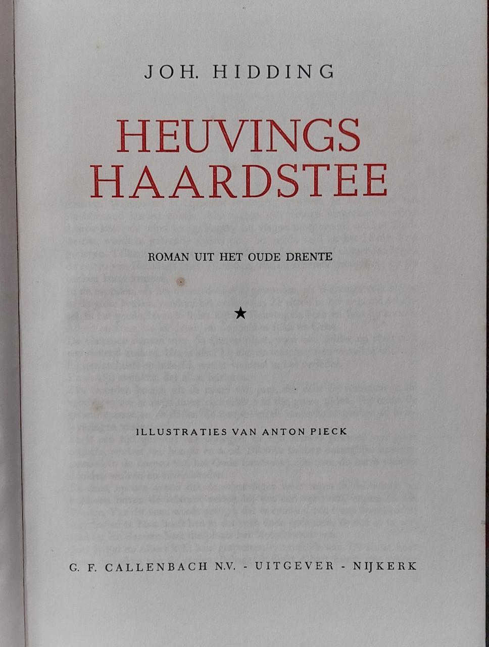 Mooi boek met tekeningen van Anton Pieck