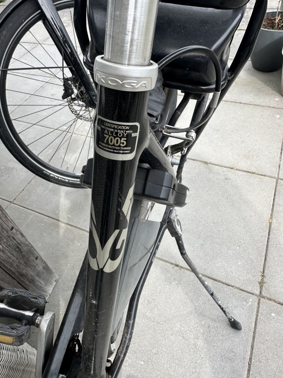 Damesfiets Koga elektrisch