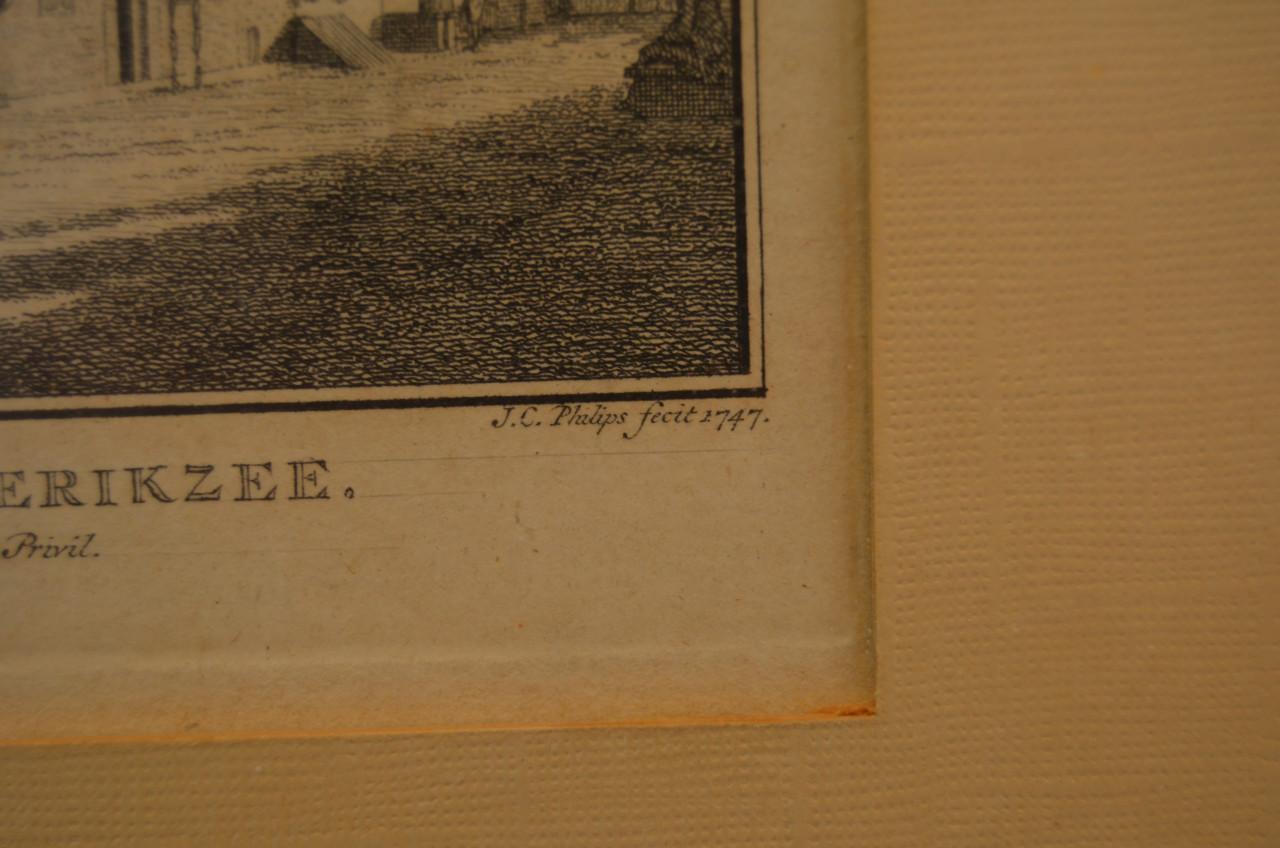 Ets Stadhuis Zierikzee Tirion 1747