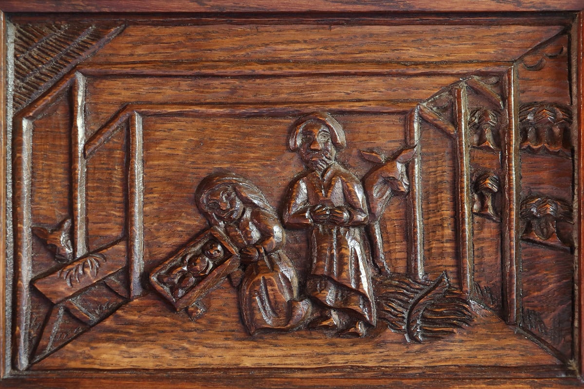 Oud-Hollandse beeldenkast