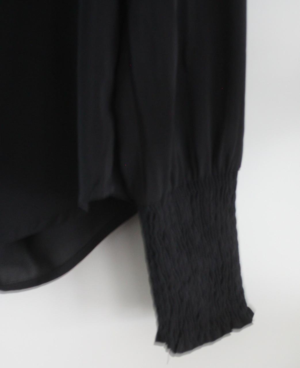 Zwarte blouse shirt maat s