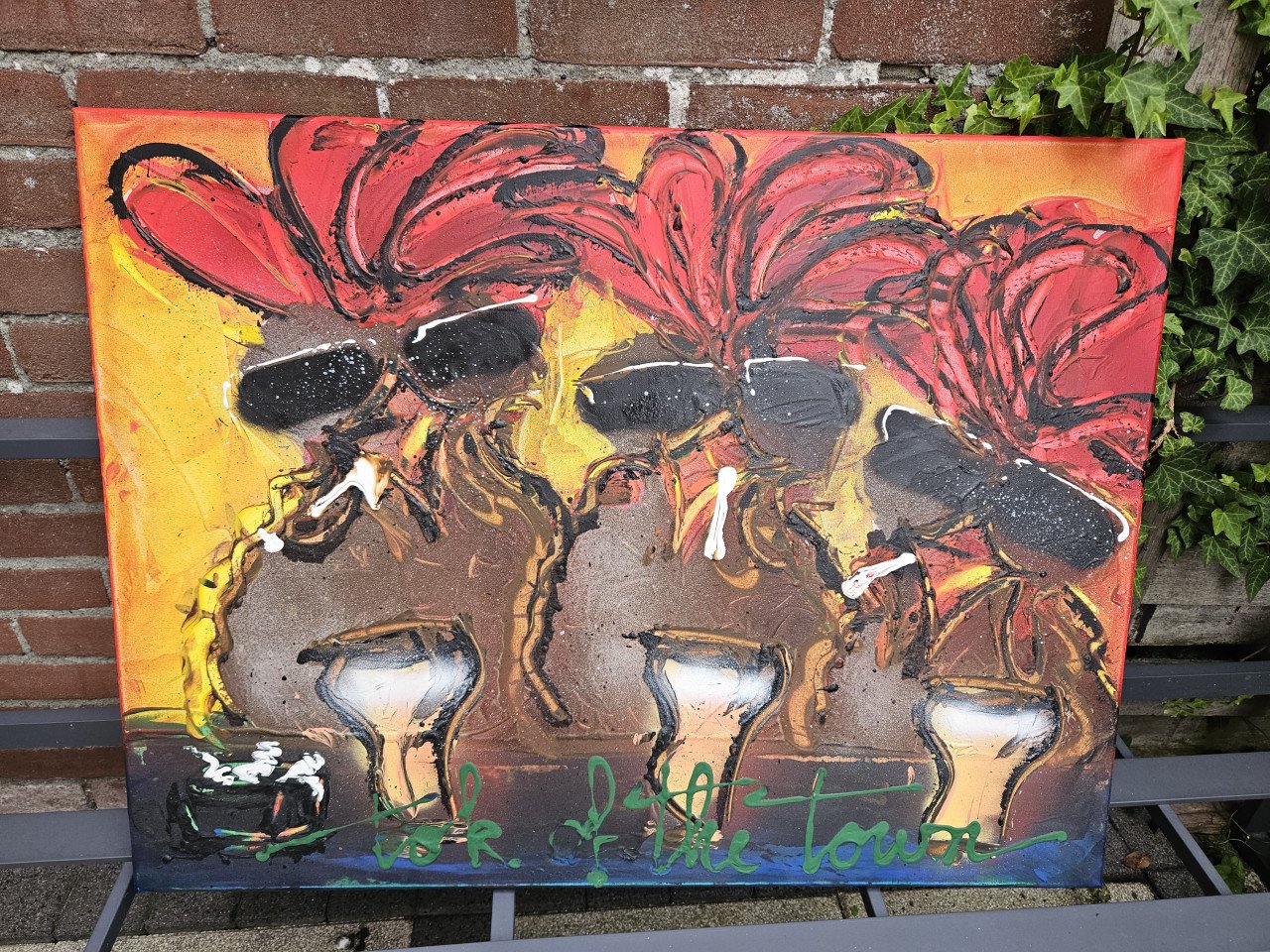 Gaaf schilderij