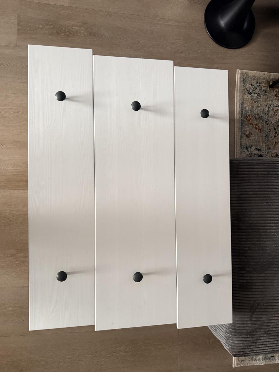 Mooi dressoir wit massief hout