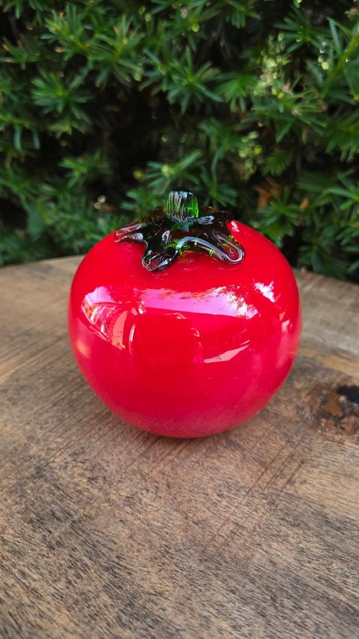 🍎🍓🍅 Mooi Fruit, gemaakt uit dik glas. Puntgaaf.