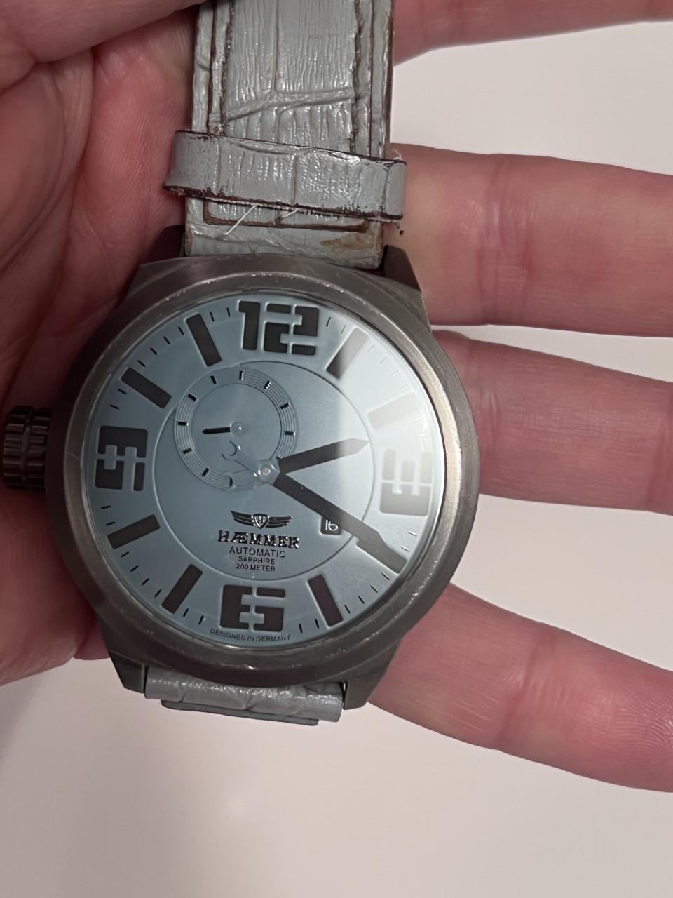 Haemmer HM-02 Titana Mechanica Herenhorloge 50 mm Automatic