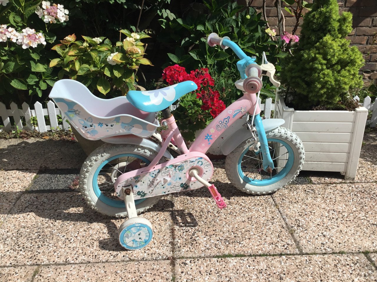 Ojo meisjesfiets 12”