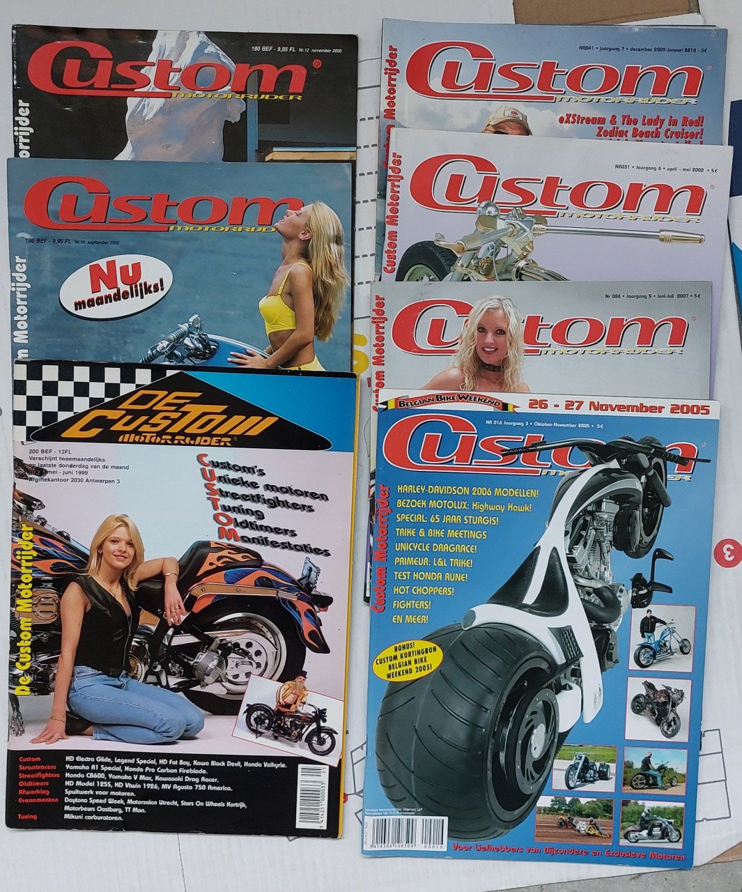 Magazines motormagazines motorblaadjes tijdschriften
