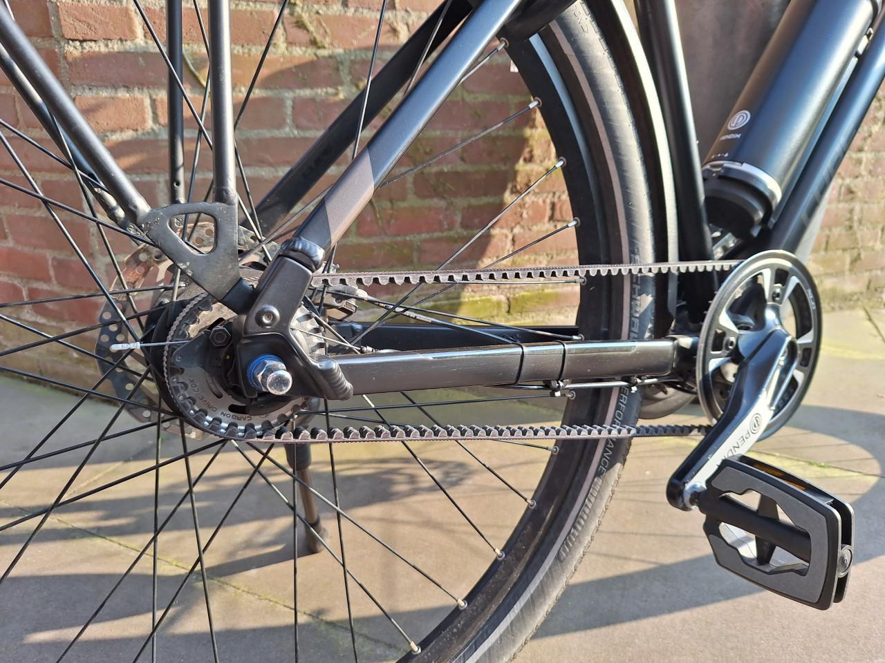 Fiets met Pendix aandrijving