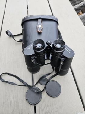 Mooie heldere antieke Mounty antireflex Verrekijker