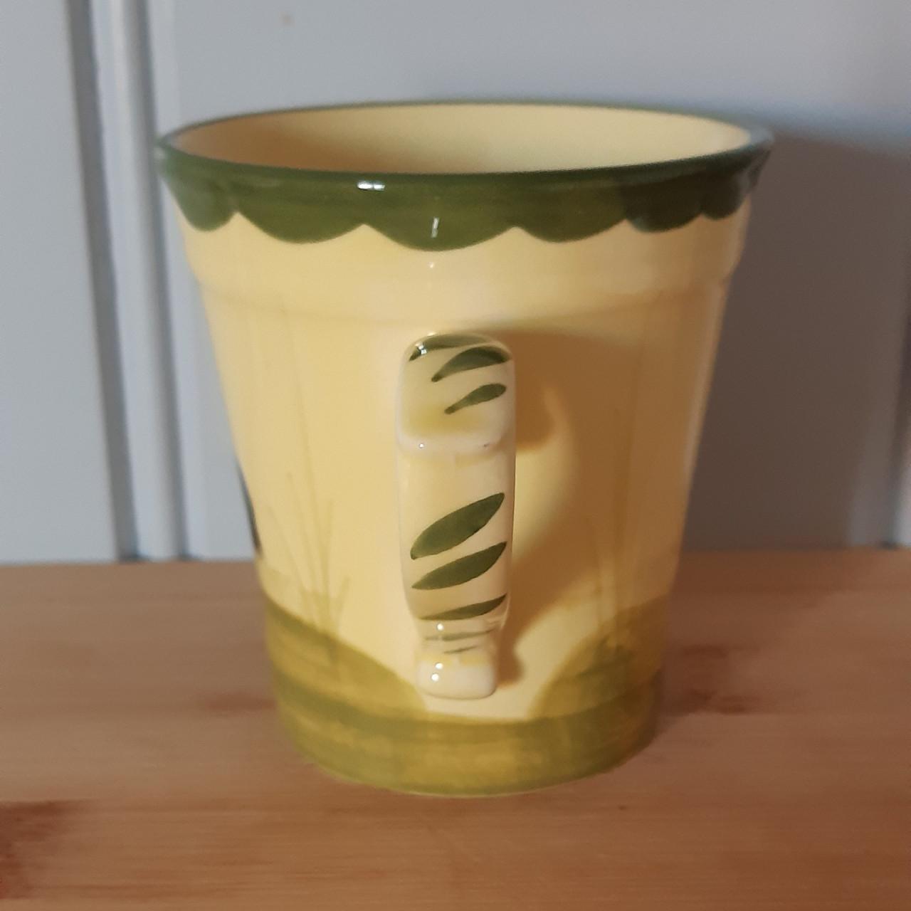 Zeller keramiek: Kip & haan servies:  1 koffiekop