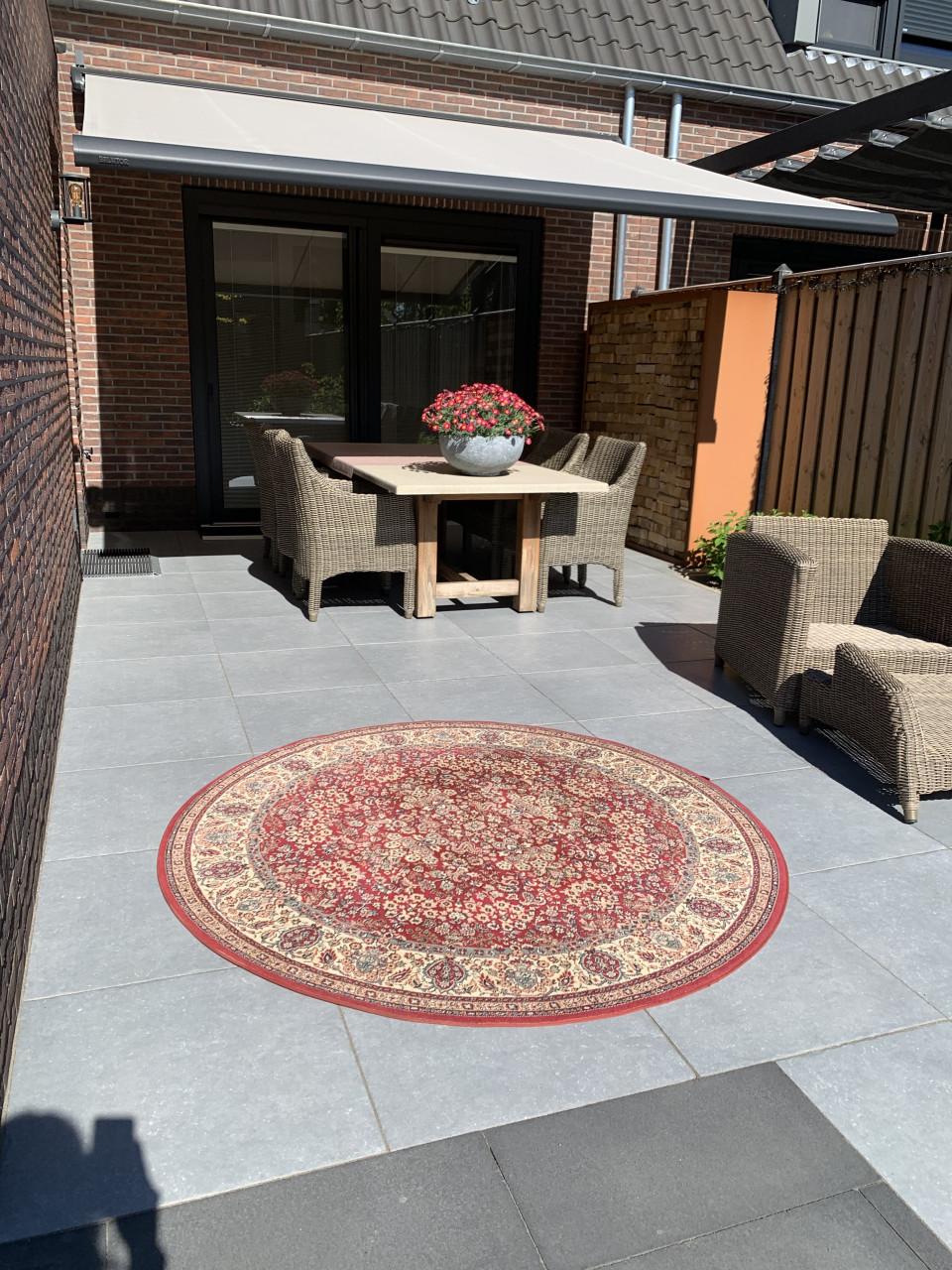 ❣️Schitterend Sfeervol Rond Vintage Vloerkleed❣️170 cm doorsnede❣️