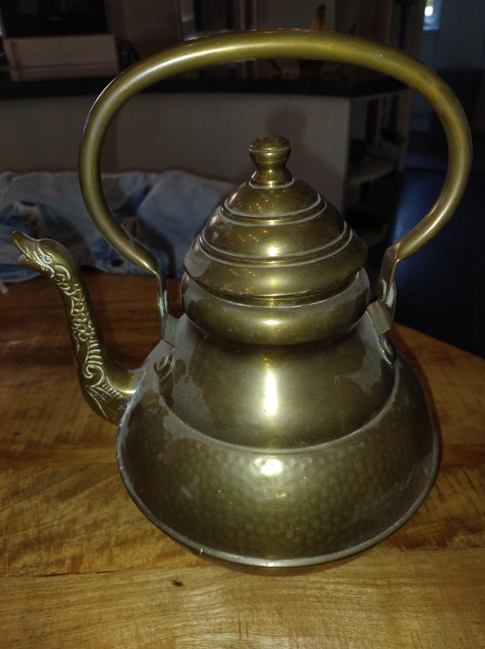 Koperen en bronzen potten