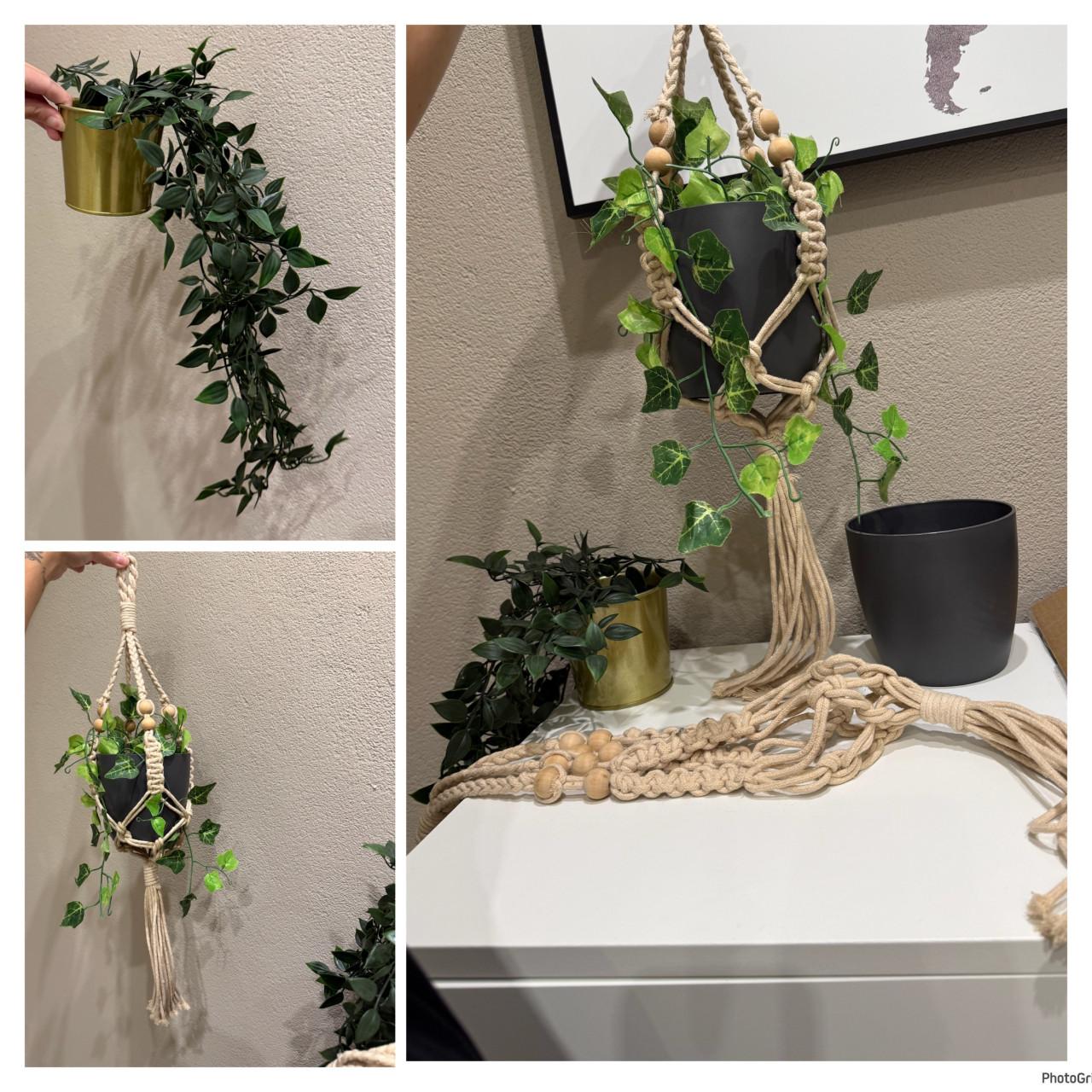 Macramé plantenset