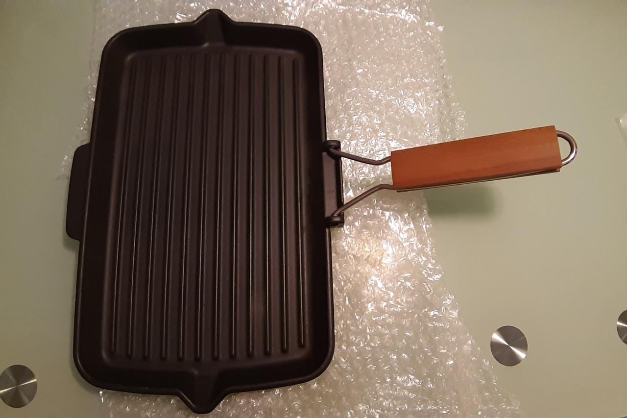 Fontignac Grillpan - gietijzer - rechthoekig - 34 x 21cm