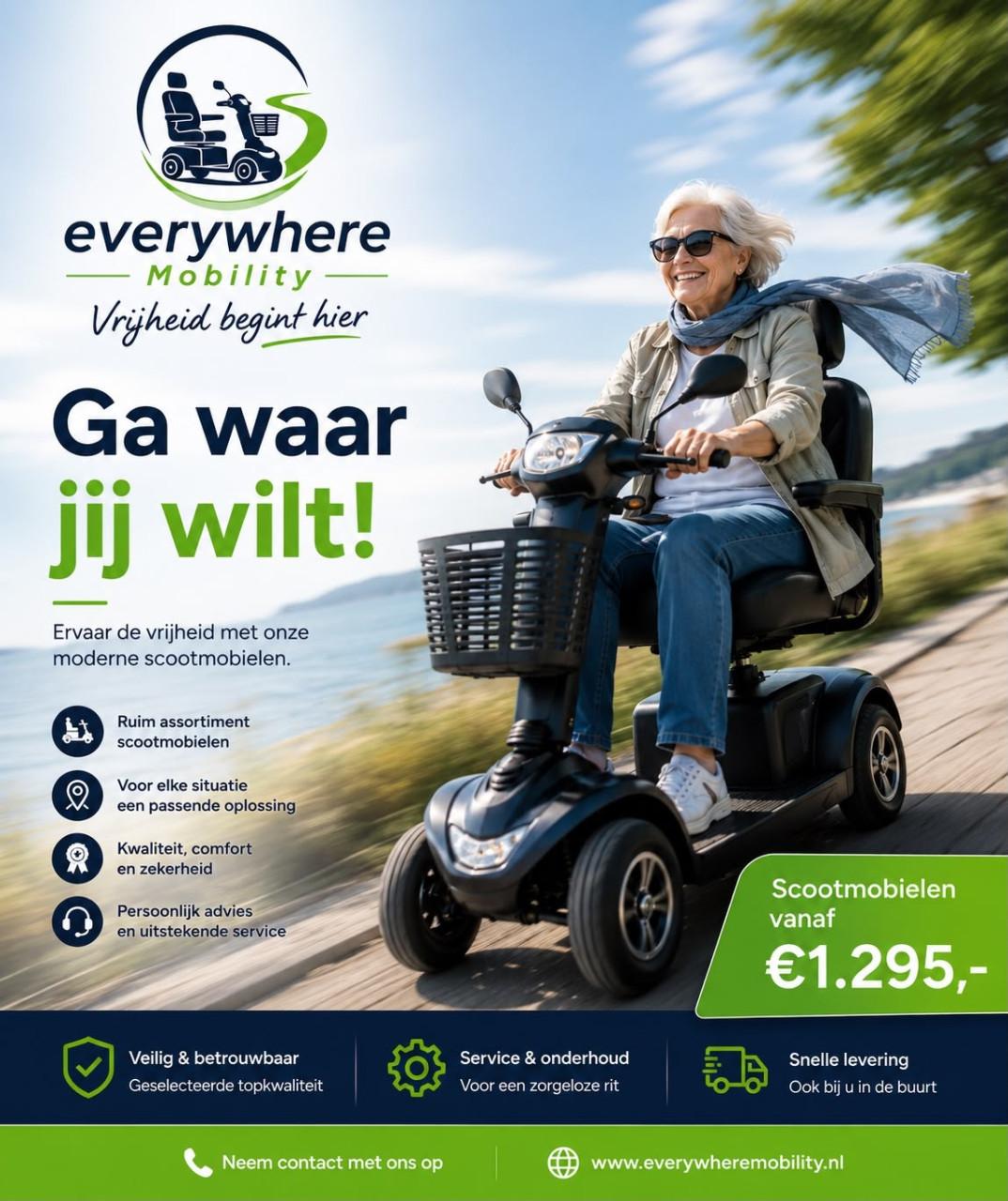 Tweedehands Scootmobielen bij Everywhere Mobility