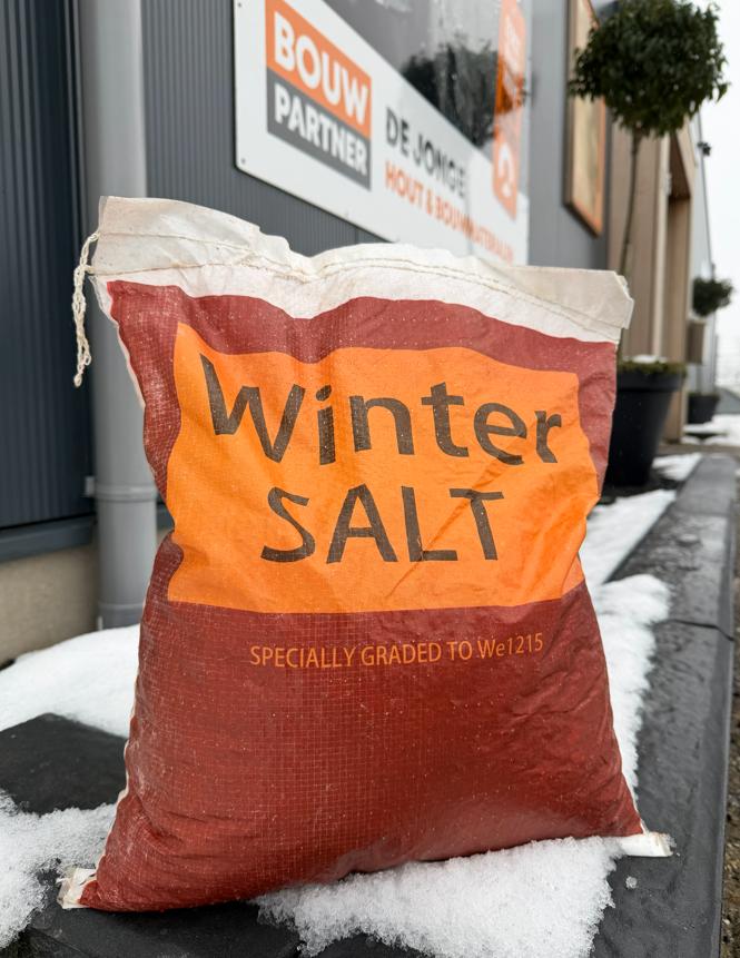 Strooizout 25kg. of 10kg. zakken