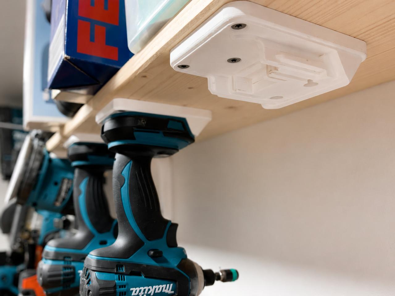 Makita LXT 18V accuhouders en toolhouders