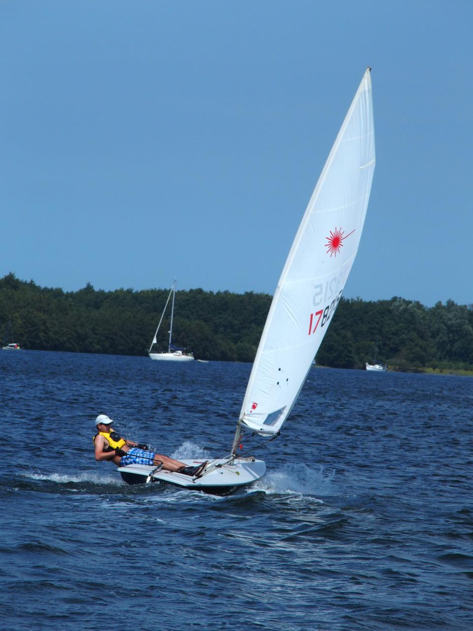 Laser zeilboot in zeer nette staat