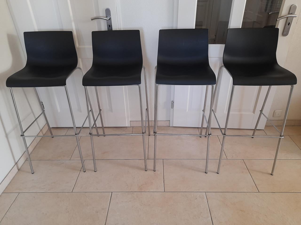 6 Barkrukken ( in goede staat )