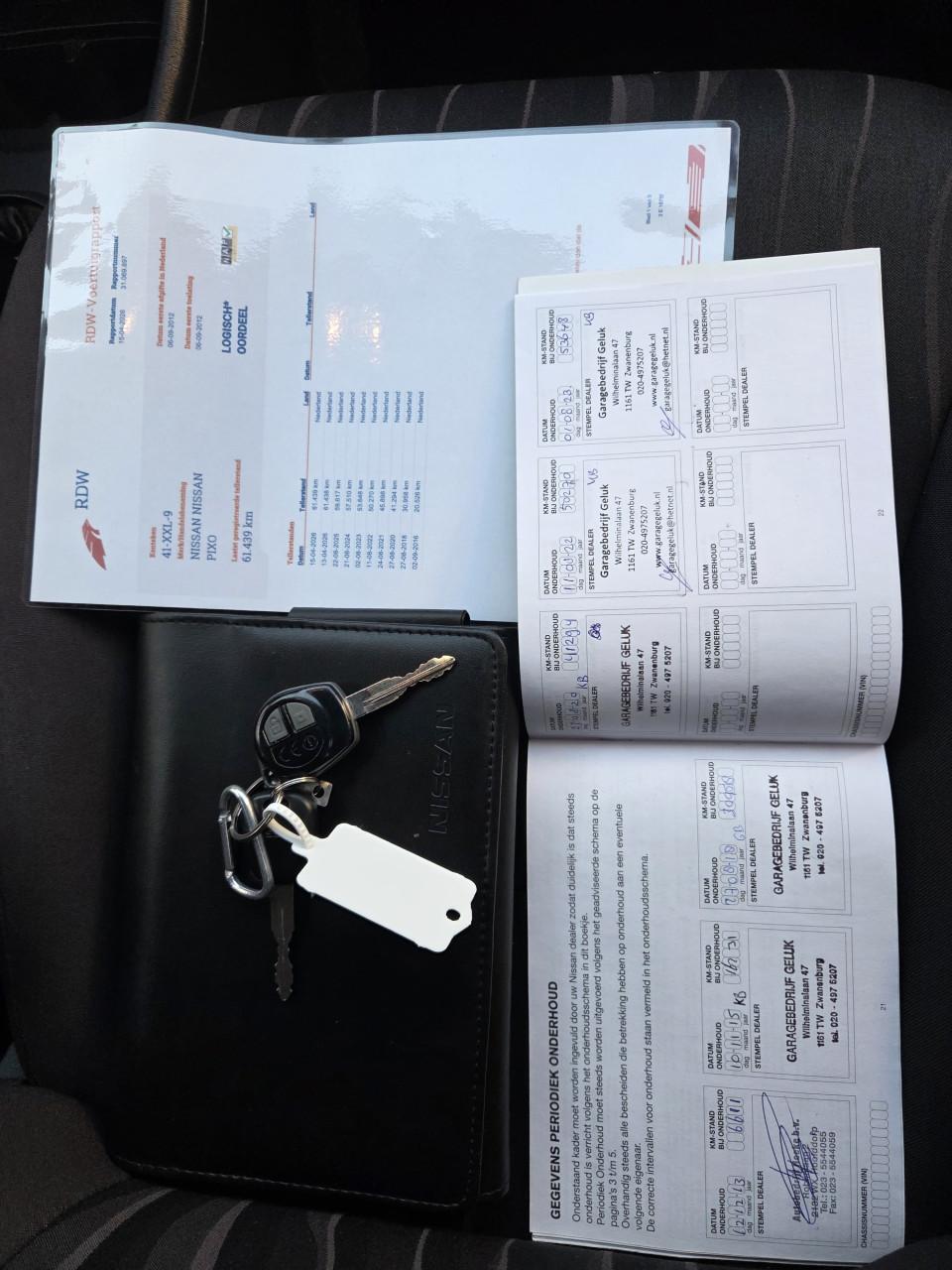 Nissan Pixo | 61.627 KM | Airco | 2012 | APK 04-2027 + Nationale Autopas