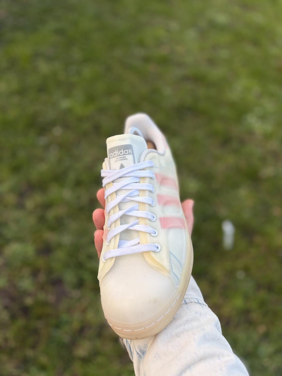 Adidas Superstar transparant / jelly sneakers –  maat EU 41⅓