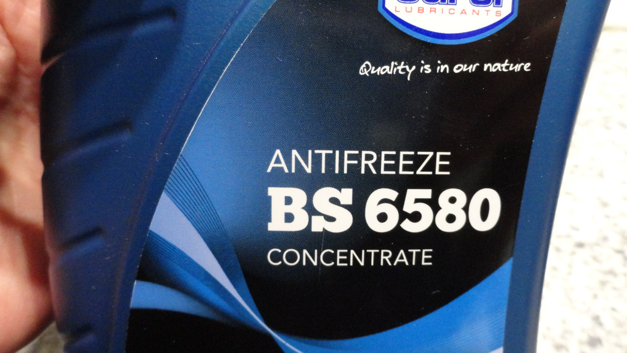Eurol Antifreeze BS 6580 Concentraat-NIEUW 2 X 1 LITER