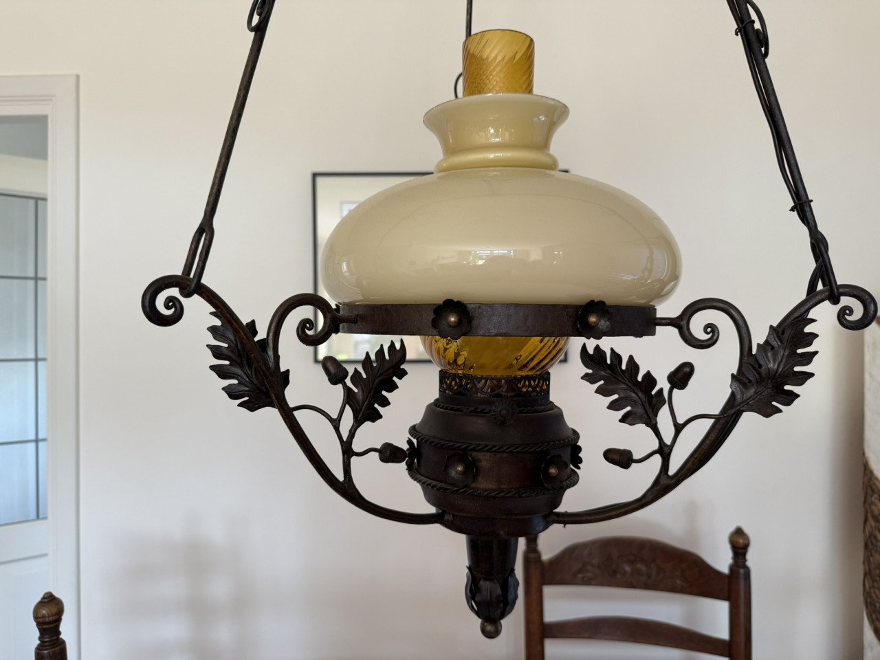 Te koop aangeboden: antieke lamp