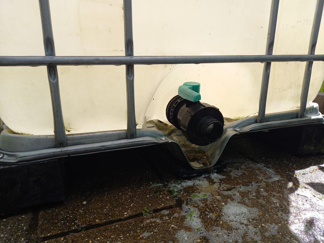IBC vat 1000 liter-schoon