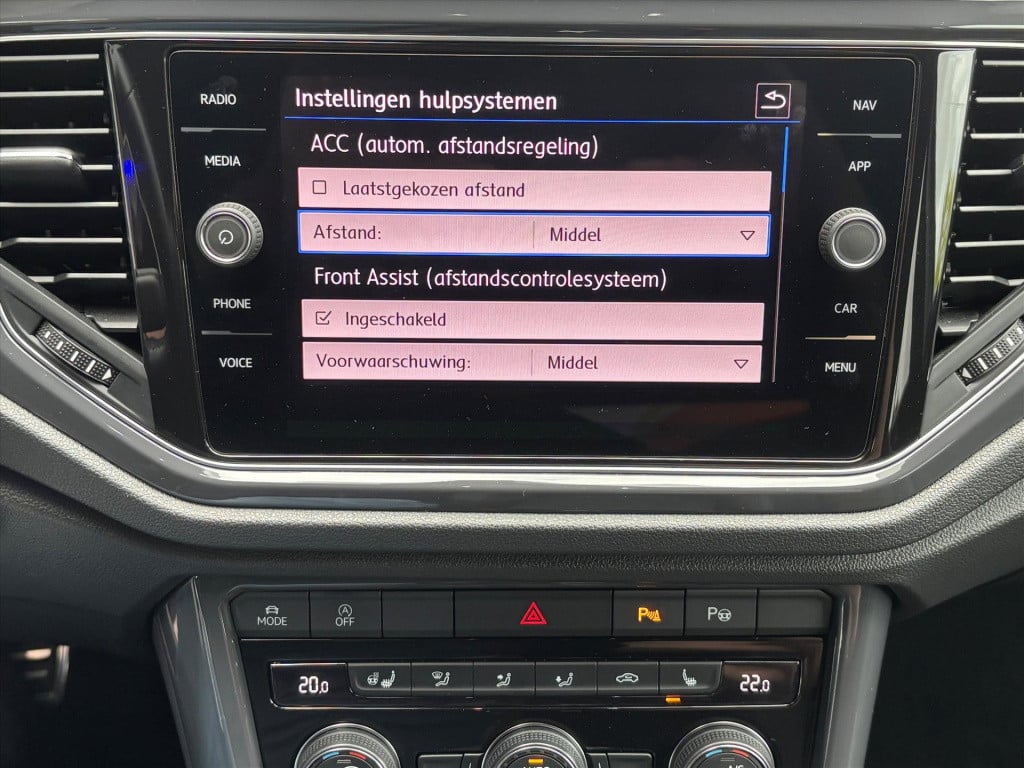 Volkswagen T-roc 1.5 tsi 150pk t-roc sport| dode hoek|trekhaak afn|stuur-st