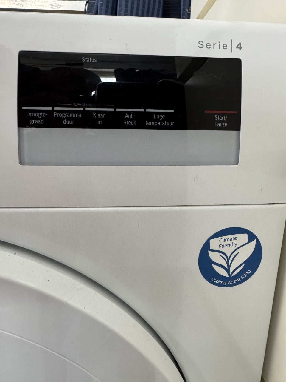Warmtepomp droger bosh serie 4