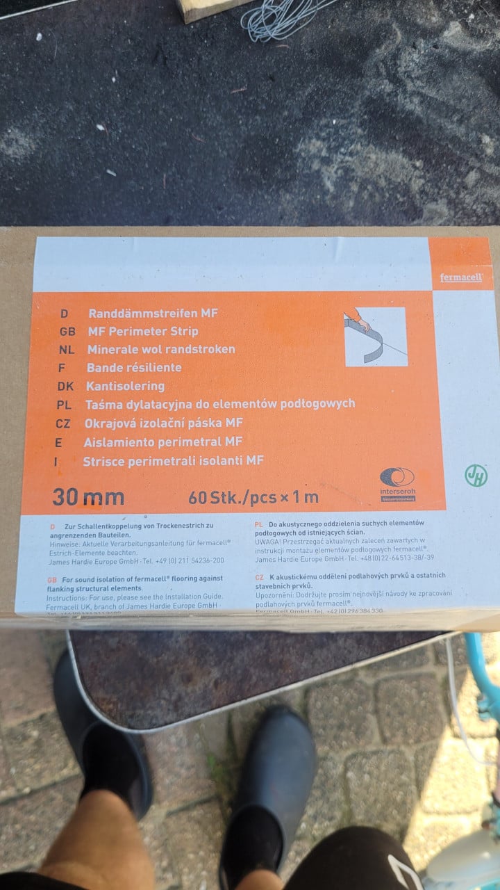 Fermacell randstroken 30x10
