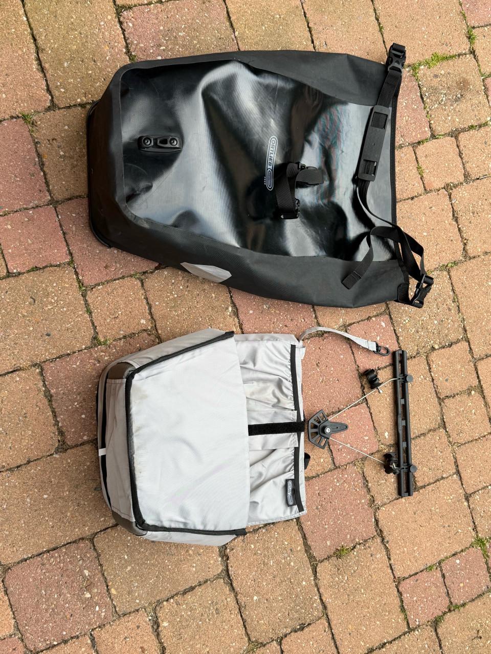 Ortlieb waterdichte fietstas met laptoptas