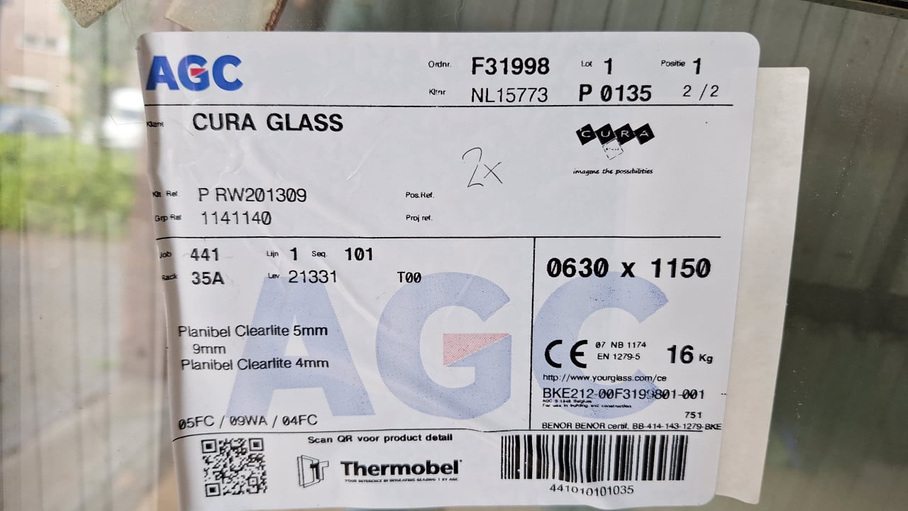 Gratis isolatieglas / dubbelglas